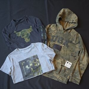 Under Armour Kids Camo Sweatshirt and T-Shirt Set
